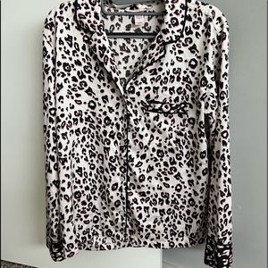 Victoria’s Secret Silk Leopard Pajama